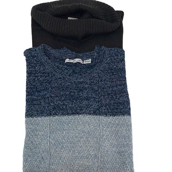 Eight Eight Eight / Cupio Womens Pullover Sweater Bundle Of 2 Charcoal Blue Size - Picture 3 of 8